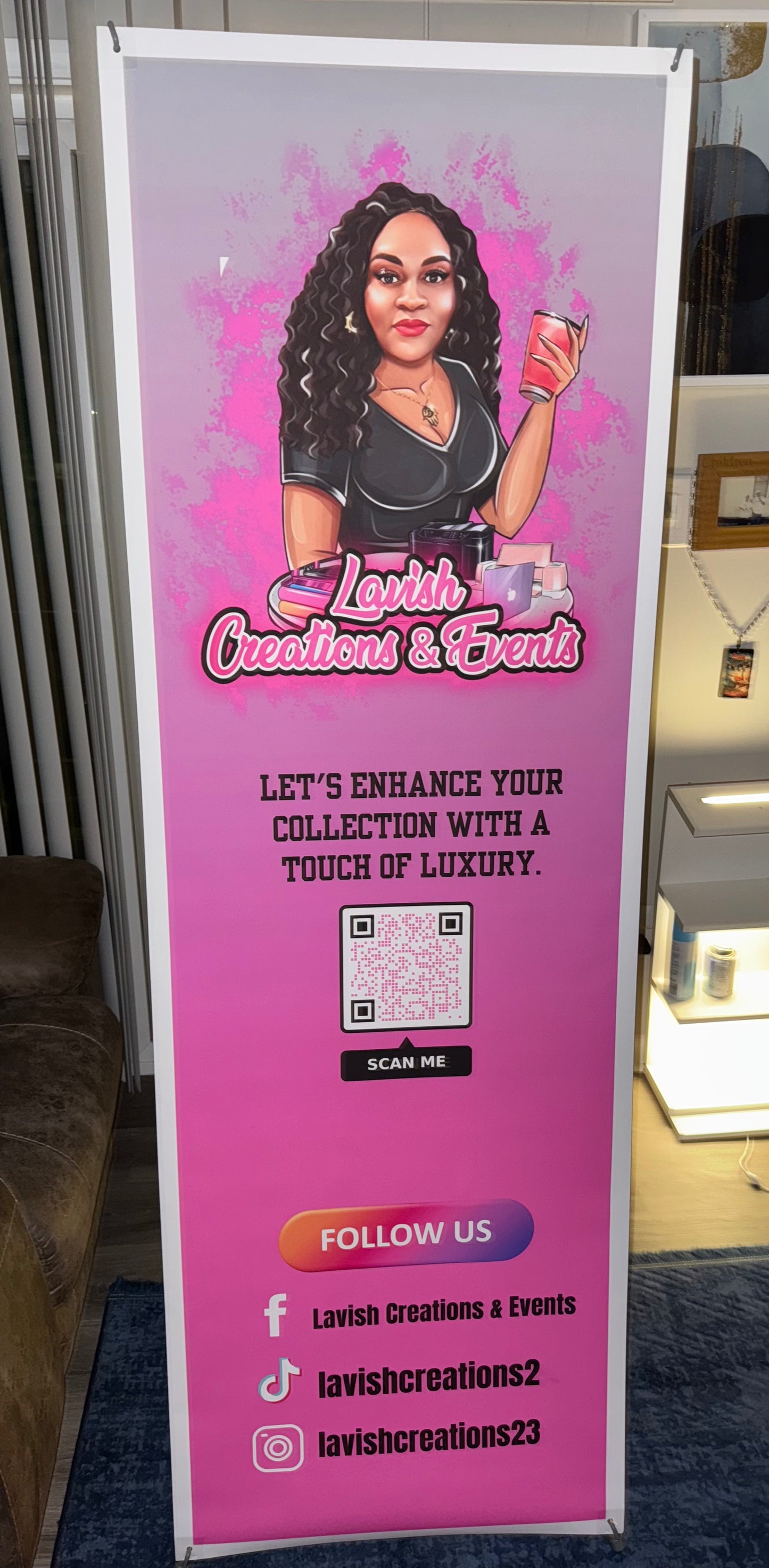Vinyl Banner (stand not included)