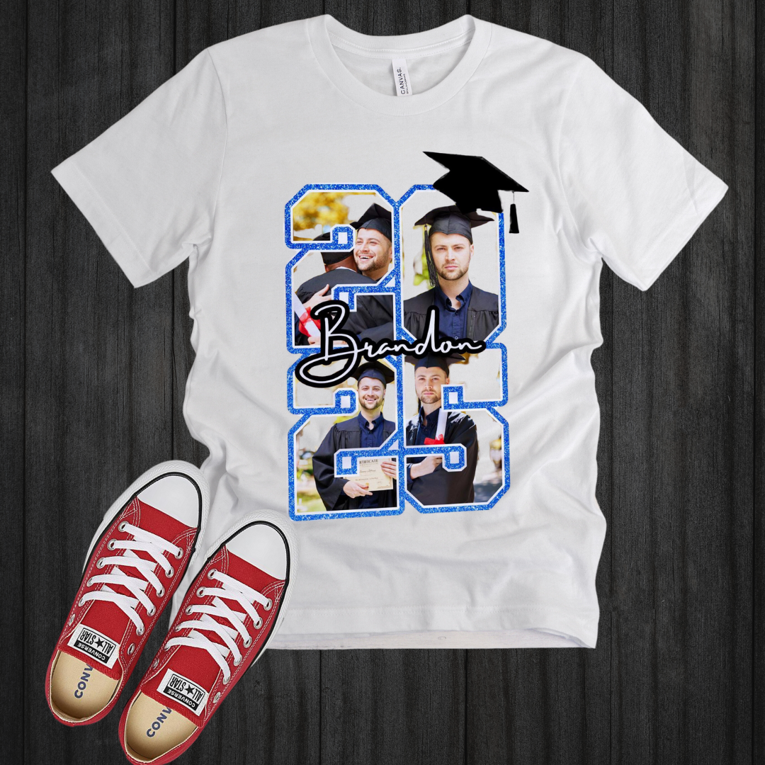 Graduation 25’ T-Shirt Center Print