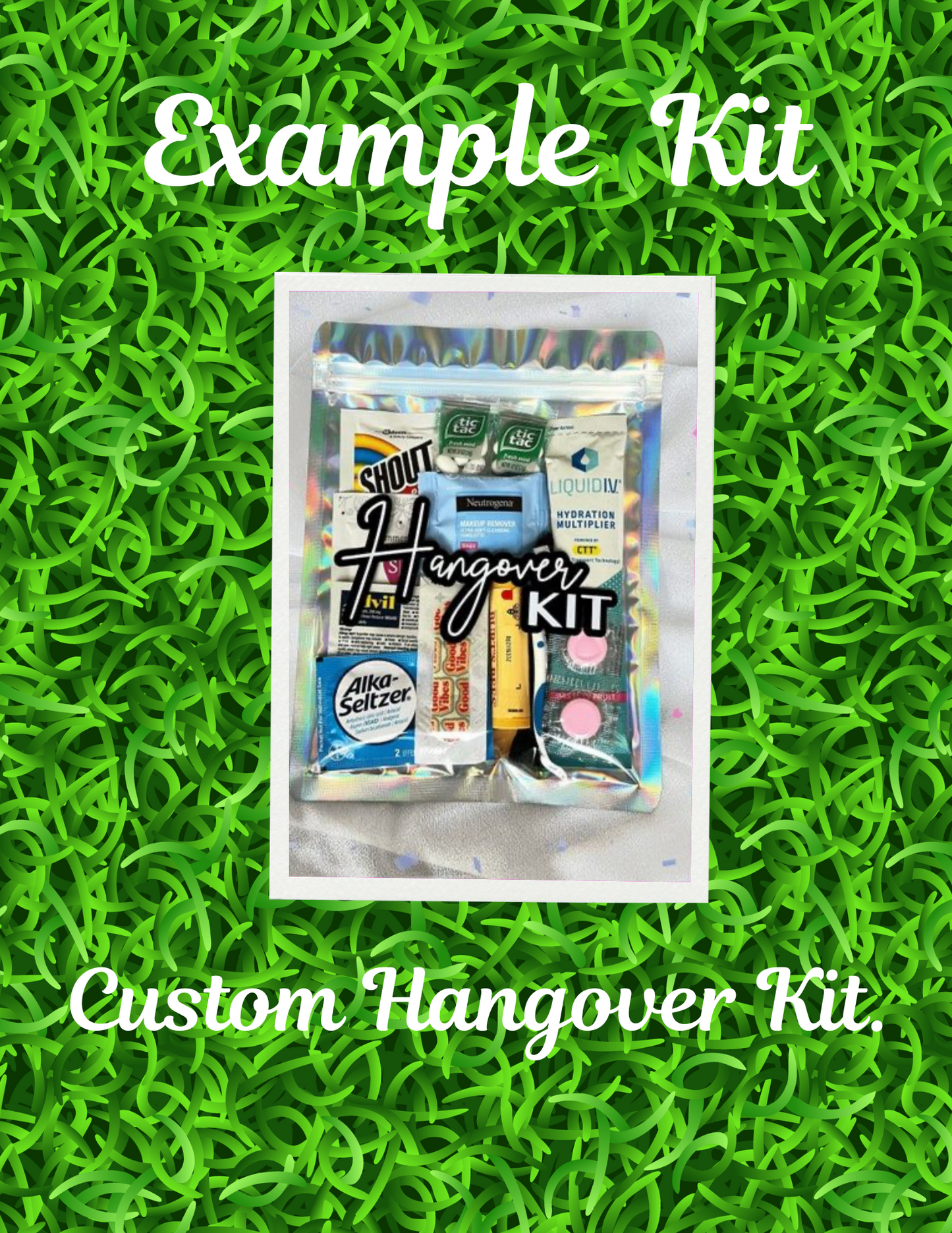 Customized Hangover Bag (unfilled bag)