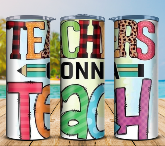 Teacher Tumbler 20oz