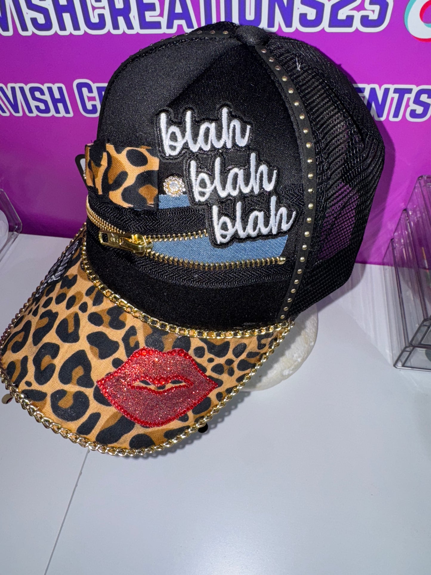 Tucker Hat (patches ,custom brim, chain or trim)