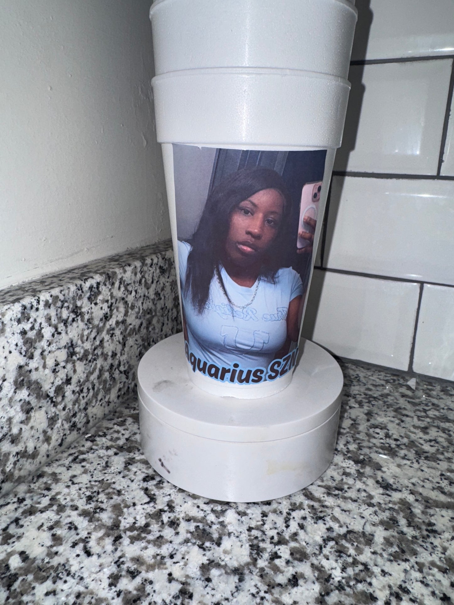 Custom 16oz or 20oz Styrofoam Cups