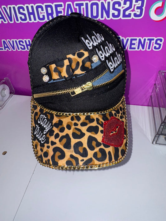 Tucker Hat (patches ,custom brim, chain or trim)