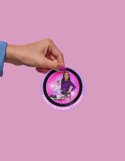 Custom Stickers ( set of 12)