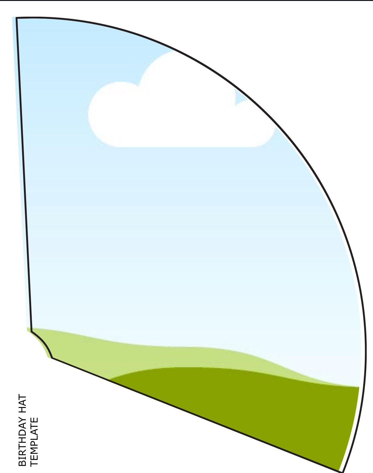 Party Hat Template
