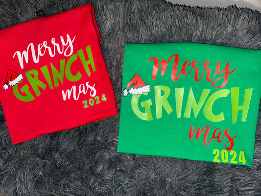 Merry Grinchmas Tees