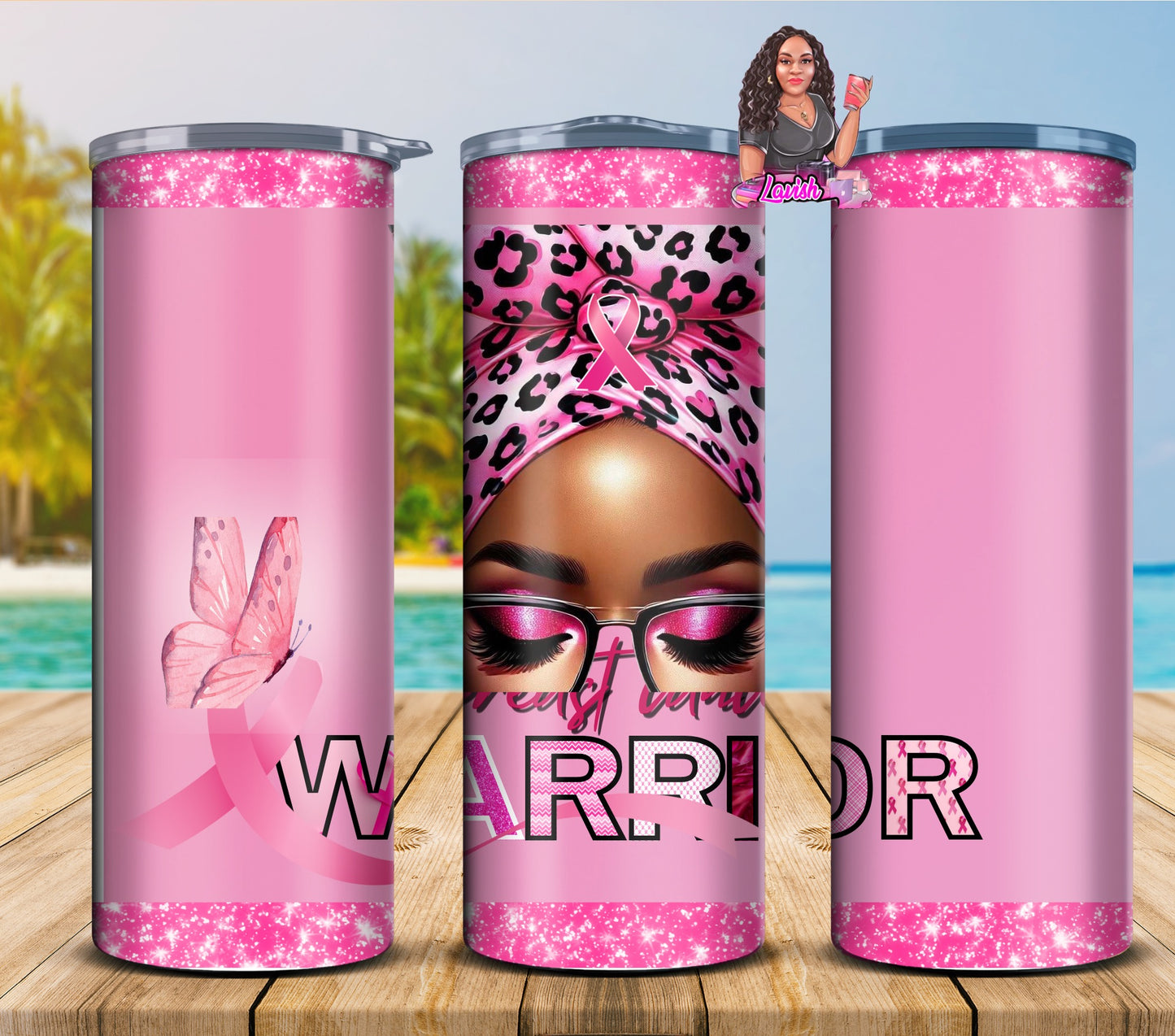 Breast Cancer Awareness Tumbler 20oz