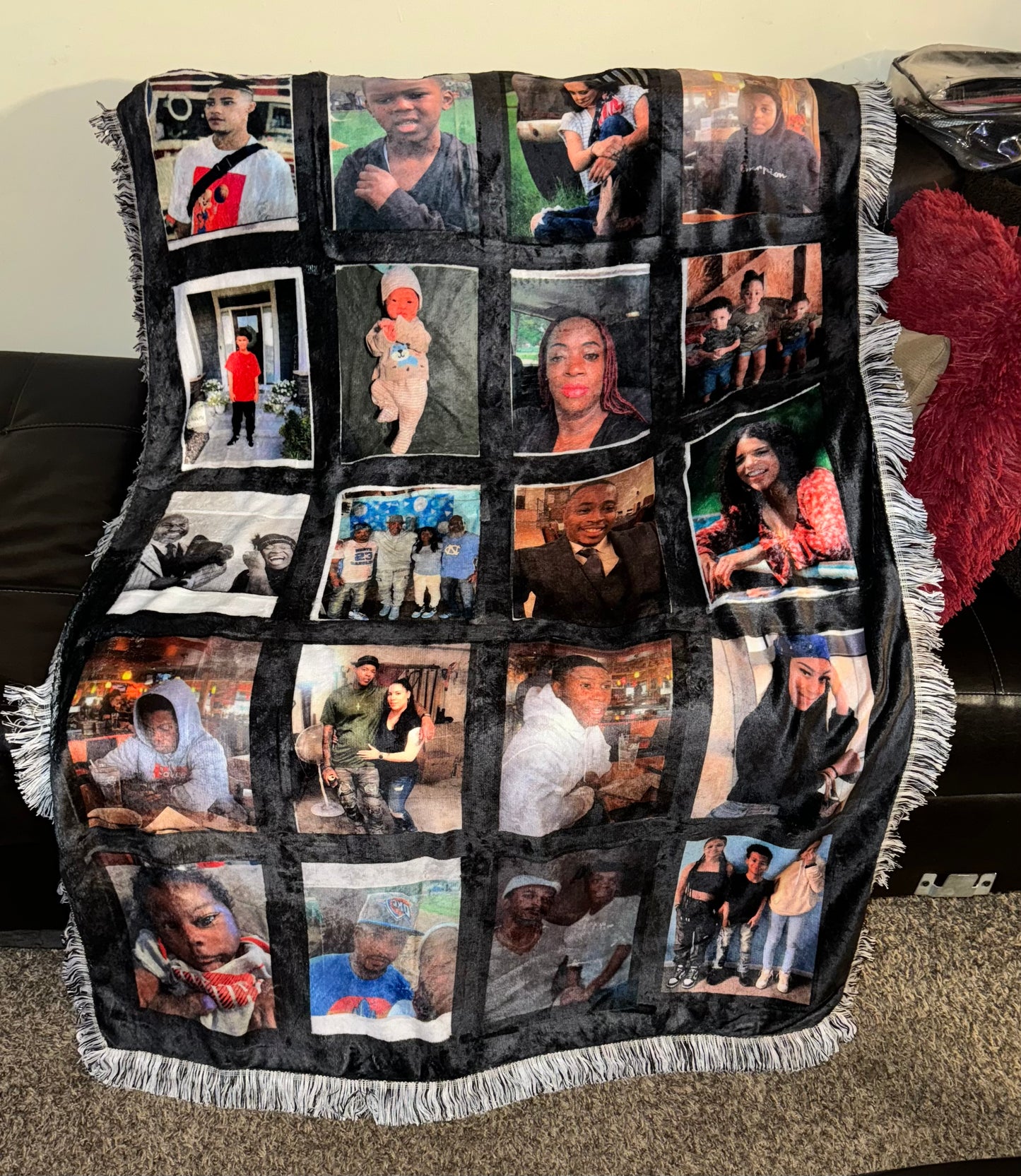 Customized Throw Blanket