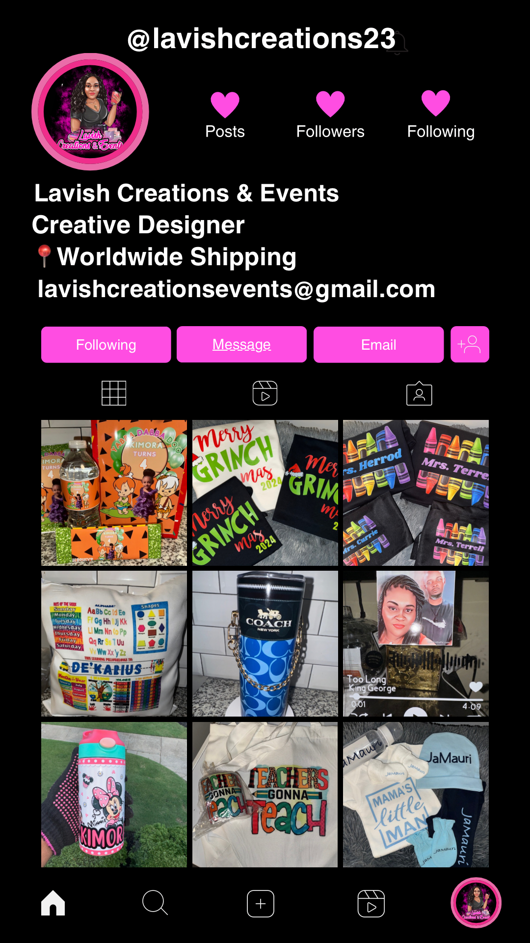 INSTA Business Cards