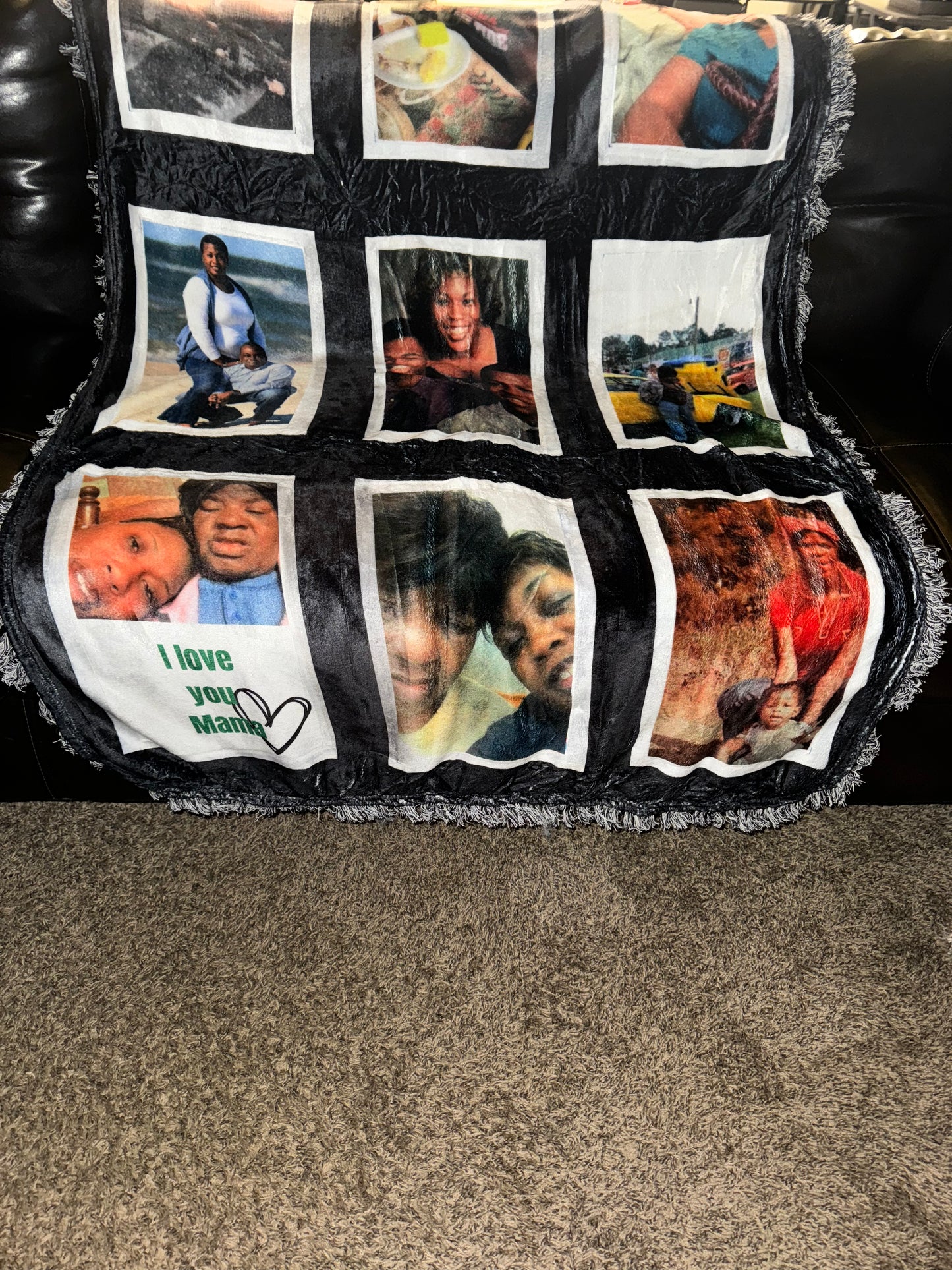 Customized Throw Blanket