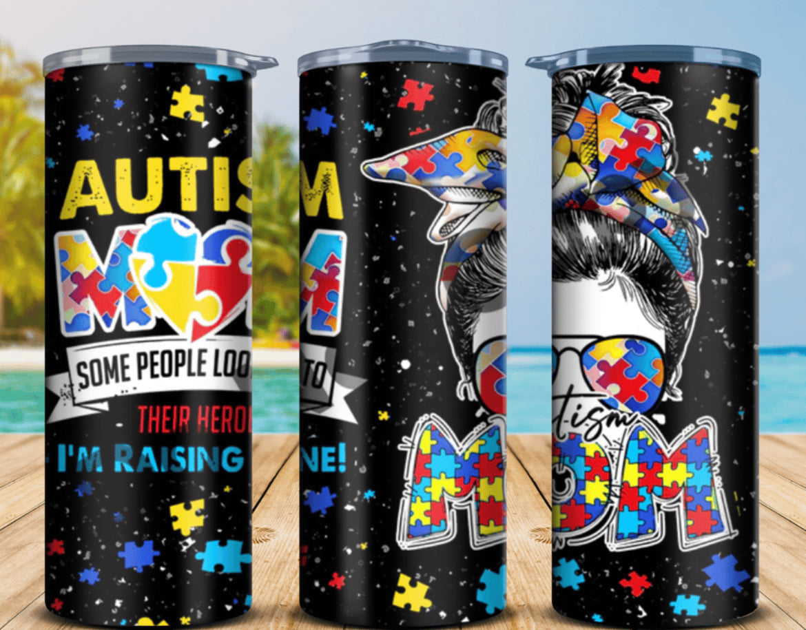 Autism Awareness Tumbler