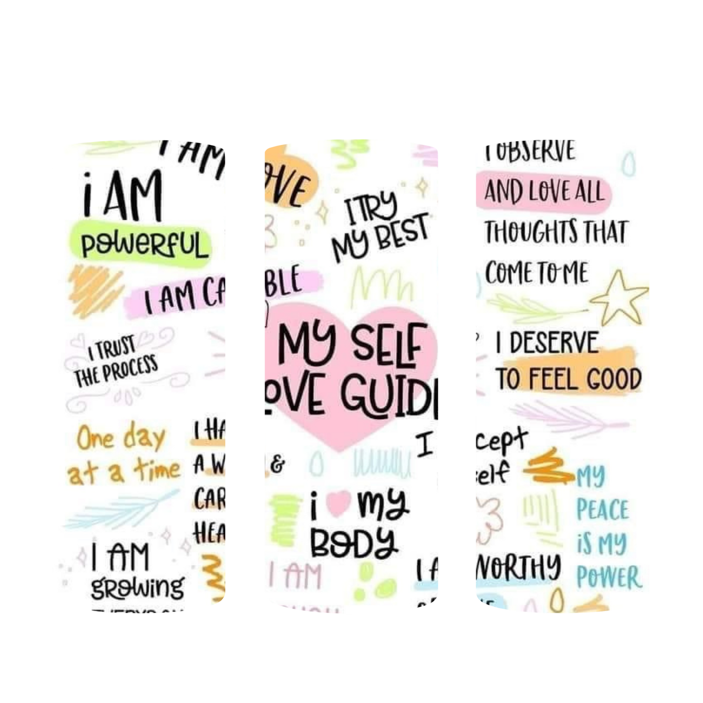 Affirmations Theme Tumbler