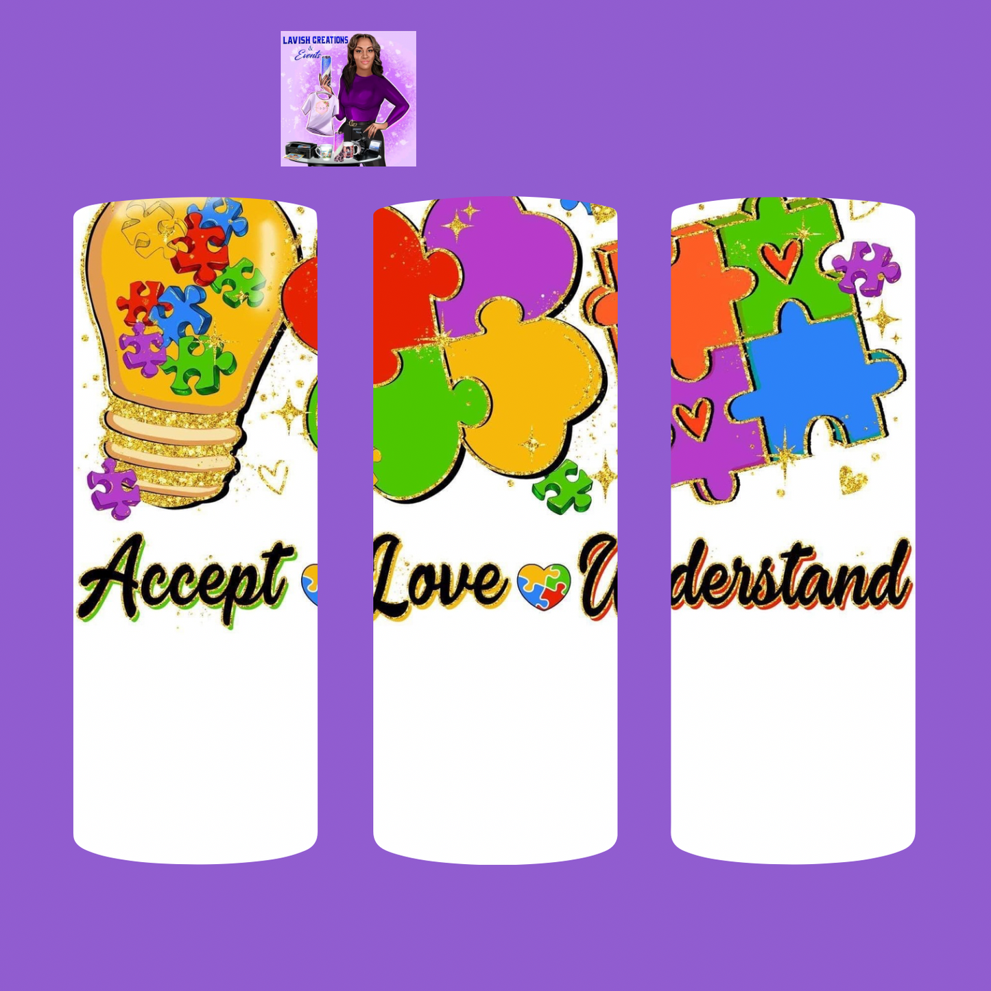 Autism Awareness Tumbler