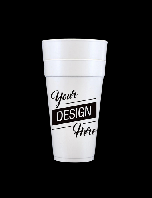Custom 20oz Styrofoam Cups