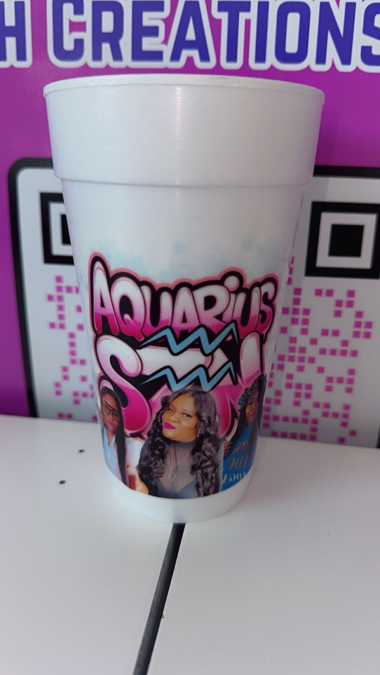 Customized Styrofoam or Clear Cups