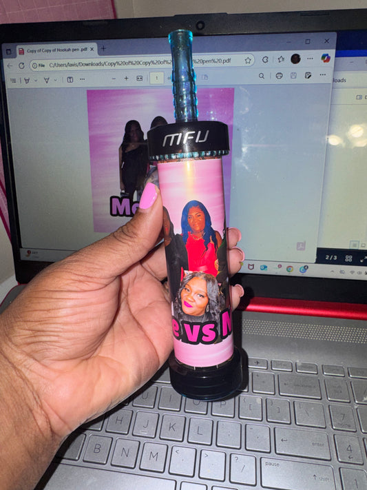 Hookah Pen Template(editable)