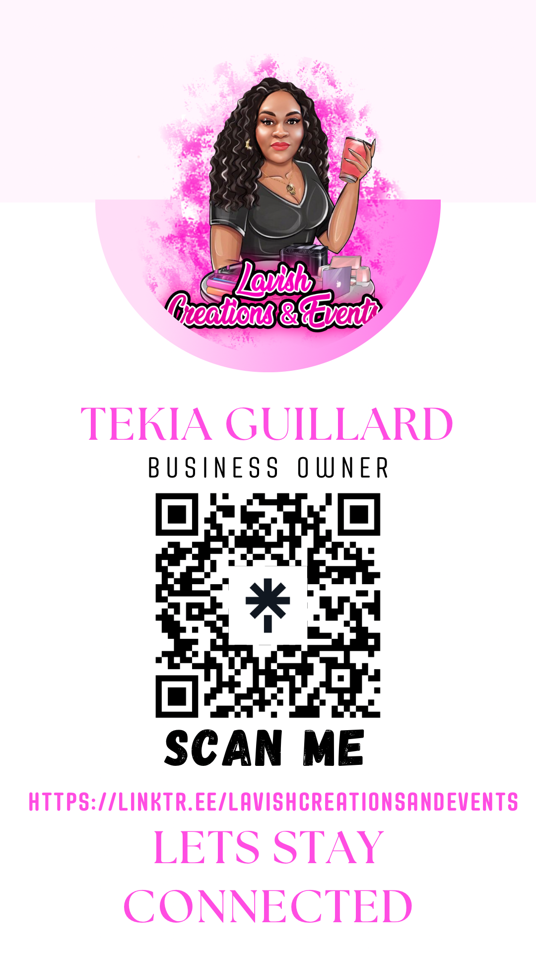 Instagram Business Card Design ( editable in canva)