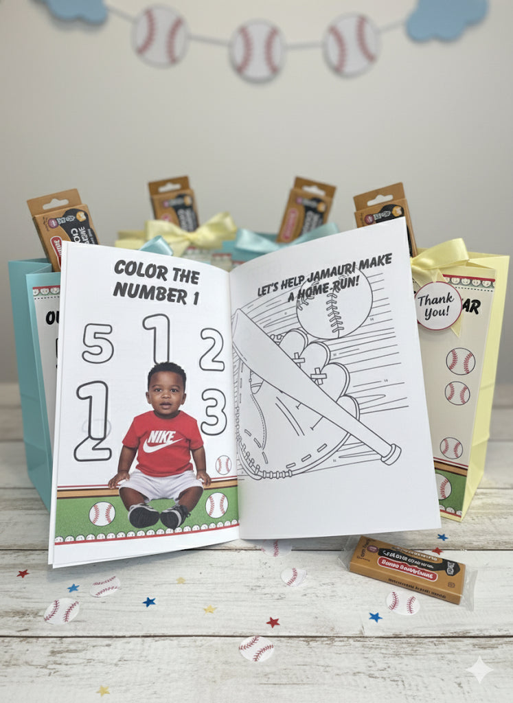 Standard Size Coloring/Activity Books with Crayons (8.5x11)