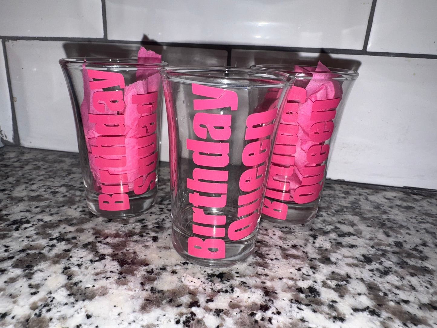 Personalized Shooter Shot Glasses