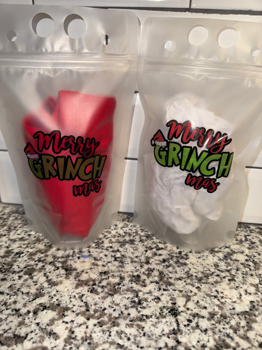 Clear Drinking Pouches